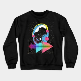 Music is Life Crewneck Sweatshirt